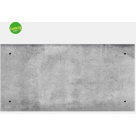lastra decorativa in polipropilene con stampa effetto beton, 100x50 cm