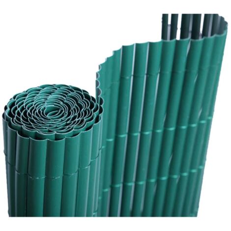 recinzione da esterno in pvc eurogarden monofacciale verde 3x1 metri