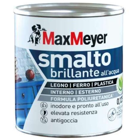 MaxMeyer Smalto Brillante Bianco Poliuretanico - 0,125 l