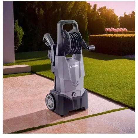 idropulitrice elettrica a freddo multiaccessoriata lavorwash "one extra 135" grigia 135 bar 420 l/h 1900 w