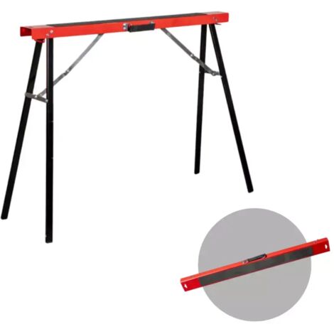 cavalletto da lavoro pieghevole easy system con maniglia con portata 125 kg 99,8x39,2xh80 cm