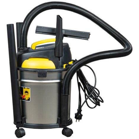 aspiratore solidi liquidi elettrico lavor "vac 20s" 1200w 20 lt 40 l/s