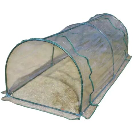serra a tunnel eurogarden "anna" in acciaio e pvc 200x100x80 cm (1/3)