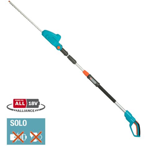 Gardena – Tagliasiepi telescopico a batteria 42cm – Per siepi alte fino a 3 metri – Motore 18V POWER FOR ALL – Taglio preciso senza sforzo (1/5)