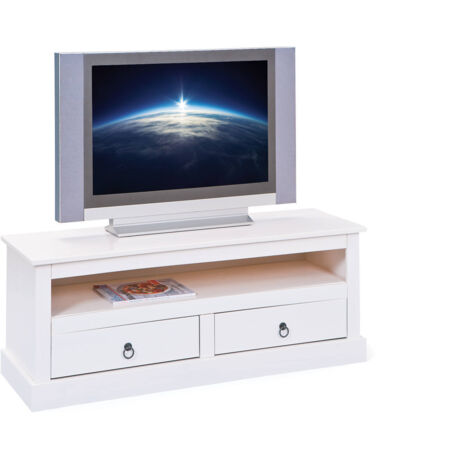 Porta Tv Provence 118 x 39 x 45 Bianco (1/5)
