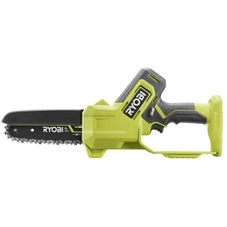 potatore a catena a batteria ryobi "ry18ps15a-0" barra 15 cm 18v, solo corpo macchina