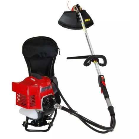 decespugliatore a scoppio zainato blue bird "tj45ecz" 2t 45,4 cc - motore kawasaki