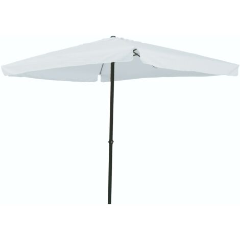 Garden Friend Ombrellone quadro 3x3x2,7h mt bianco