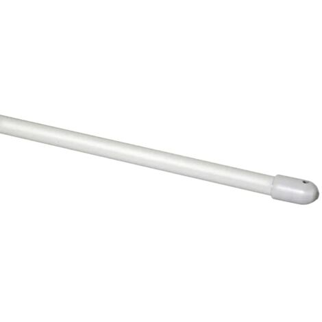 bris astina tonda in acciaio plasticato bianca estensibile da 60 a 80 cm (1/2)
