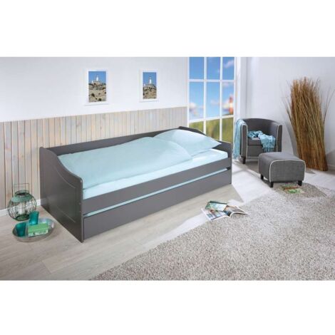 Letto Links doppio malte 97x208x62h pino massello - Inter Link (1/5)