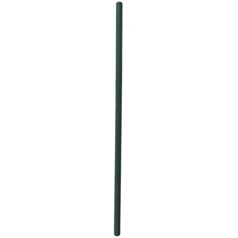 palo in metallo verniciato verde 3,4x125 cm