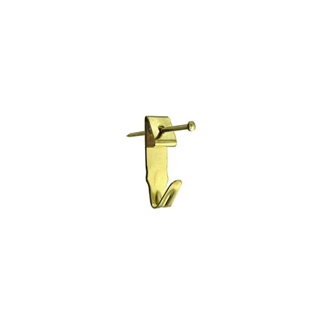 ganci a x per fissaggio quadri n° 1 - 6 x 23 mm. con chiodini 10 pz.