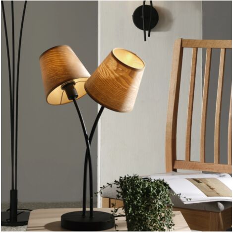 Lampada Da Tavolo Moderna Lolita Metallo Grigio Led 7W 3000K