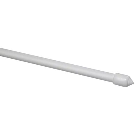 bric astina in acciaio plasticato bianca a pressione riducibile da 40 45 cm (1/2)