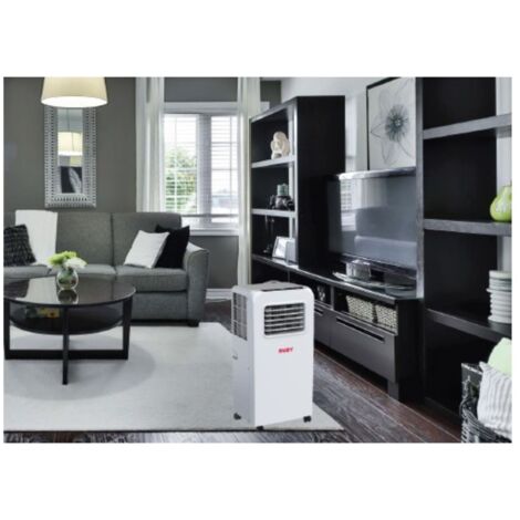 Termoconvettore Portatile Con Telecomando &ndash; Aria Calda/fredda 1600W &ndash; Leggero E Moderno