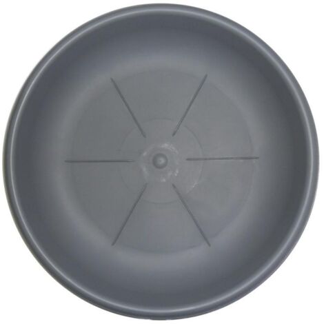 sottovaso rotondo d. 35 grigio