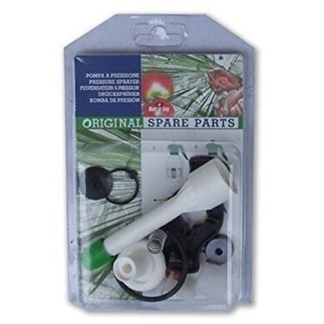blister con set di ricambi per beccuccio per pompetta modello eva e thema.