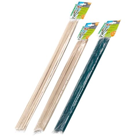 TUTORI IN BAMBOO NATURALE FLOWER STICK 60CM VERDEMAX GIARDINAGGIO
