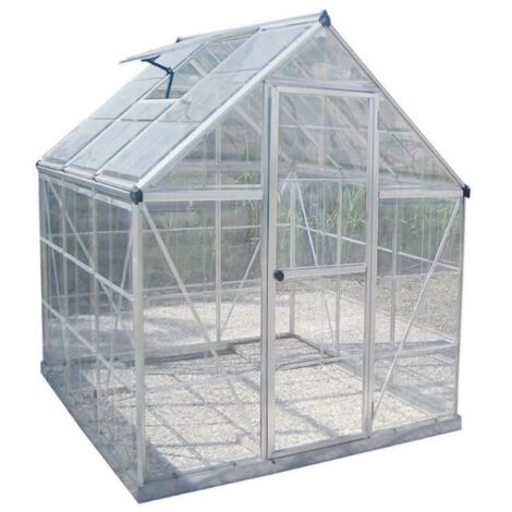 serra per giardino verdemax "doritis medium" in policarbonato 185x184x209 cm