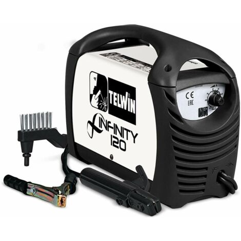 Saldatrice inverter a elettrodo corrente continua telwin infinity 120 - 80 a