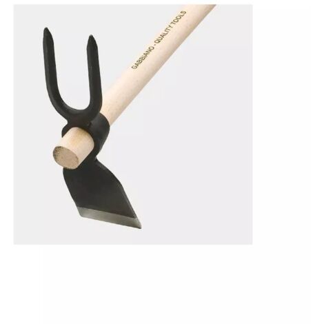 Agef Zappetta Forgiata Bidente - Manico Faggio Naturale - 120 cm