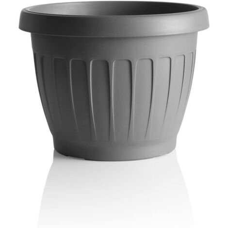 vaso terra d. 30 grigio