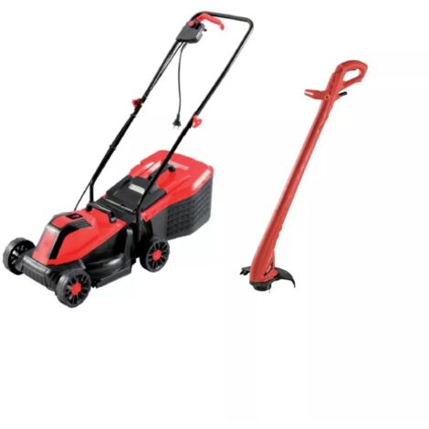 kit tagliaerba elettrico valex "ra103fg" taglio 32cm 1300w + tagliabordi elettrico valex "tb26fg" taglio 22cm 250w.