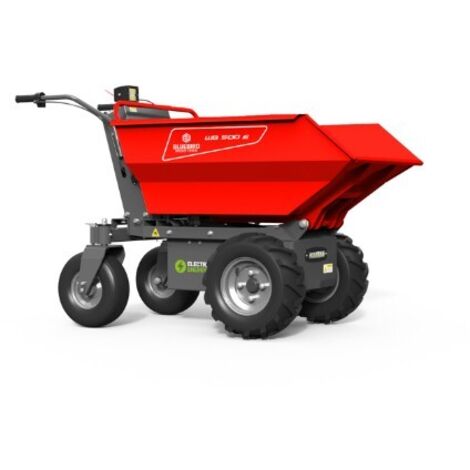 Carrier elettrico BLUEBIRD WB500E motore 1000W 48V peso max trasportabile 500kg