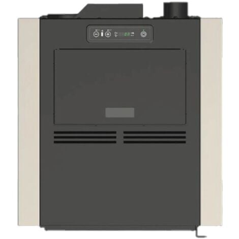 stufa a pellet canadian stove "nevada 7" bianco 6,2 kw