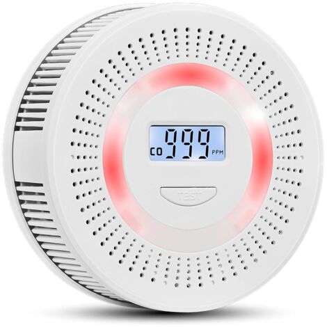 Fire Angel FA6812 Rilevatore Monossido Di Carbonio Digitale Con Schermo LCD, Rilevatore CO Con 10 Anni Di Autonomia, Rilevatore Monossido Portatile Per Casa, Viaggi, Caravan - Foto 8