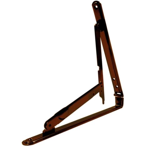 reggimensola pieghevole - 400 x 400 mm. - marrone