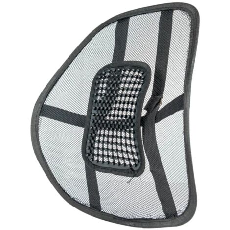 schienale ergonomico relax nero per sedie e sedili (1/3)