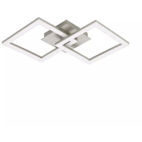 plafoniera led da interno eglo "huerta" grigio 4000k (1/3)