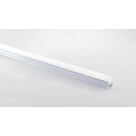 "Barra LED T5 in policarbonato bianco 15W 4000K (Luce naturale) 117 cm."