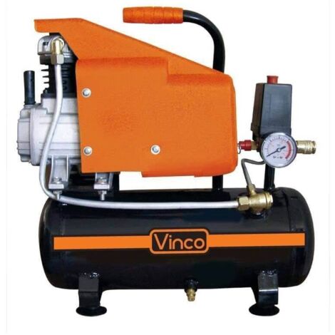 compressore aria lubrificato vinco 6l 1hp