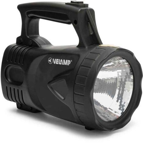 Amtech Torcia LED COB 120 Lumen: Ultra Luminosa, Compatta In Alluminio Per Campeggio E Casa