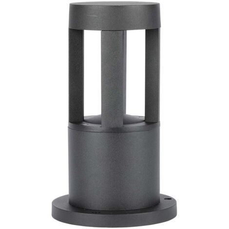 V-TAC Lampada LED da Giardino Fissaggio a Terra LED COB 10W Colore Nero h:25cm Bianco Freddo IP65