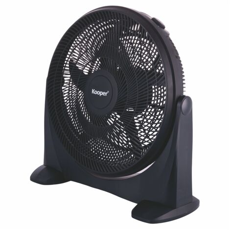 ventilatore da tavolo kooper nero 50w