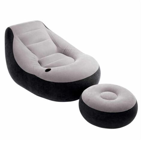Sedia Gonfiabile con Poggiapiedi Ultra Lounge Relax 68564NP INTEX