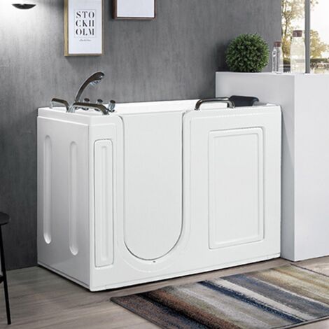 vasca da bagno con sportello apertura a sinistra 133,4x67,3x101,6 cm (1/5)
