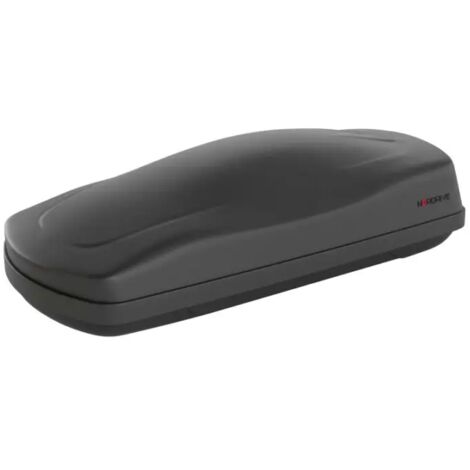 box tetto per auto nordrive 400 litri in abs nero goffrato - n60040