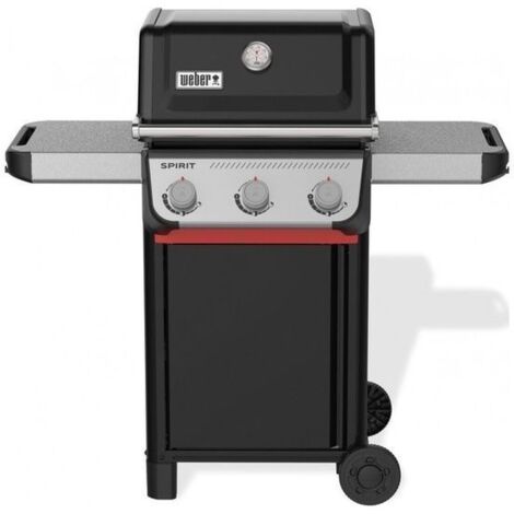 Weber Spirit E-310 Barbecue Carrello GPL Nero 7000 W