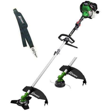 decespugliatore a scoppio ribimex "prdebt431" con raffreddamento ad aria 2t 43 cc