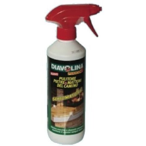 DIAVOLINA PULIZIA PIETRE E MATTONI SPRAY ML.500 STUFE CAMINI