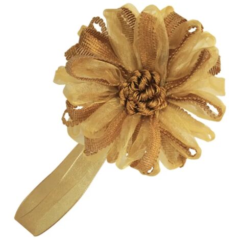 calamita fiore organza e nastro