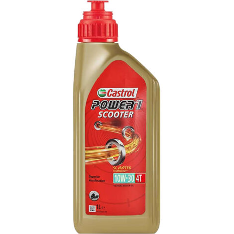 Olio Lubrificante per scooter Power1 10W30 1LT React SRF Racing (1/6)