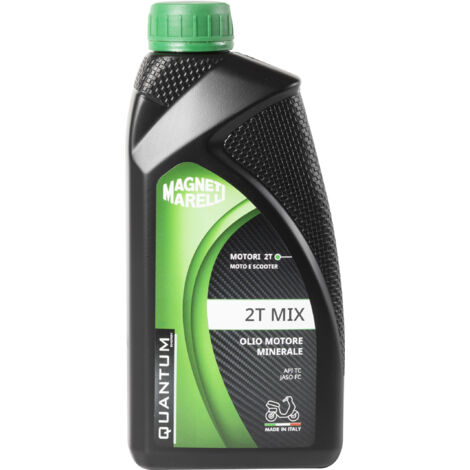 magneti marelli lubrificante moto e scooter minerale olio motore mix 1lt (1/4)