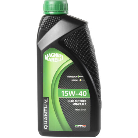 magneti marelli lubrificante auto minerale olio motore 15w-40 1lt (1/4)