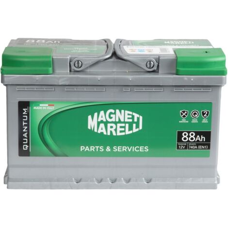 Magneti Marelli Batteria per auto 90AH 12V 740A EN1 per cassetta L4