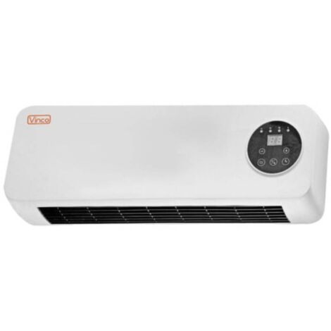 Termoconvettore a Parete con Telecomando 2000W Stufa a Muro Vinco